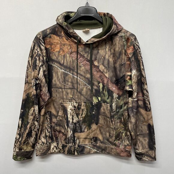 RedHead Men Hunting Mossy Oak Camo Hoodie Sweatshirt Size Medium M272 -23 - Picture 1 of 14